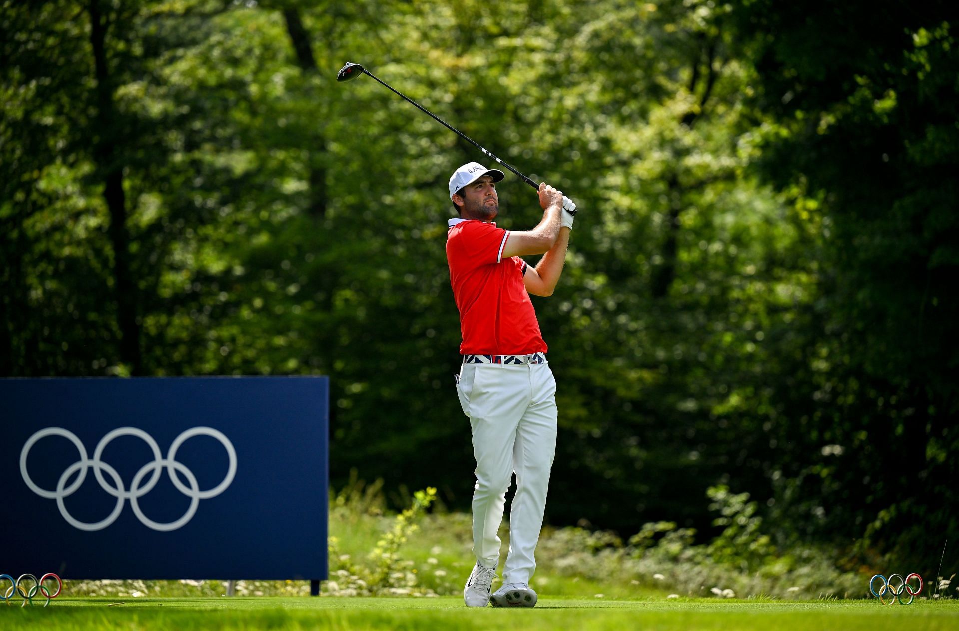 Scottie Scheffler at the Paris 2024 Olympic Games - Day 6 - Golf (Source: Getty Images)